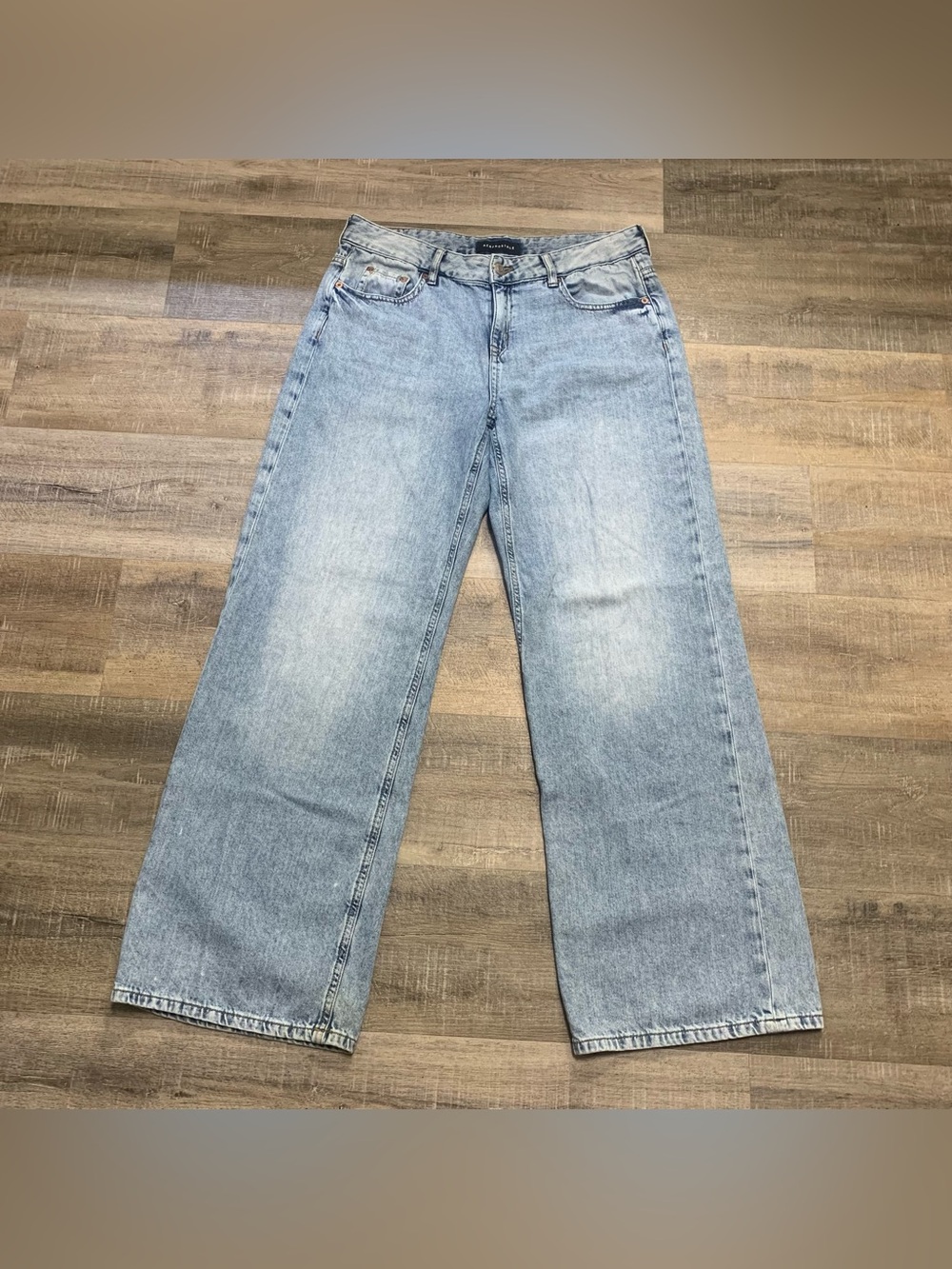 Aeropostale Aero Baggy Wide Leg Jeans Women's Size 8